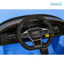 Auto Audi RS E-TRON GT na akumulator pilot napęd 4x4 radio MP3 LED EVA