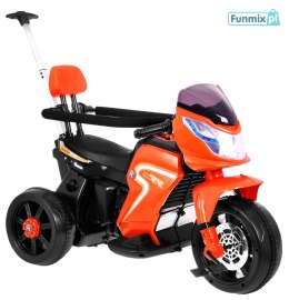 Pchaczyk Rowerek Motorek elektryczny 3w1 dla dzieci + Piankowa poręcz + Audio LED