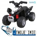 Quad Honda 250X TRX 30W Pojazd na akumulator z Klaksonem LED Ekoskóra