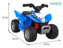 Quad Honda 250X TRX 30W Pojazd na akumulator z Klaksonem LED Ekoskóra