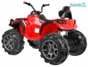 Quad ATV 2x45W z Wolnym Startem Pojazd na akumulator dla Dzieci EVA Radio MP3