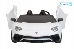 Auto Pojazd Lamborghini Aventador SV Ekoskóra Panel Audio + Pilot