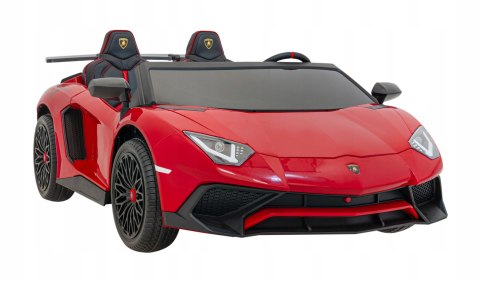 Lamborghini Aventador SV Auto z Pilotem i Ekoskórą, Panelem Audio