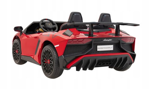 Lamborghini Aventador SV Auto z Pilotem i Ekoskórą, Panelem Audio