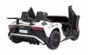 Lamborghini Aventador SV Auto z Pilotem Pojazd na akumulator Ekoskóra Panel Audio