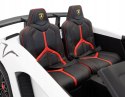 Lamborghini Aventador SV Auto z Pilotem Pojazd na akumulator Ekoskóra Panel Audio