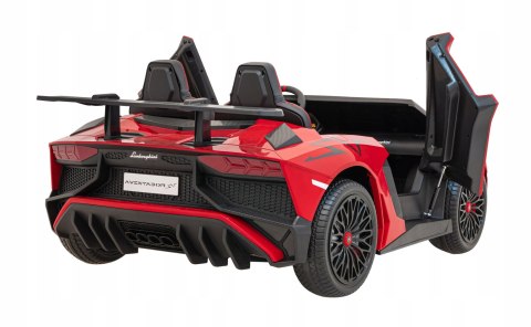 Lamborghini Aventador SV Auto z Pilotem i Ekoskórą, Panelem Audio