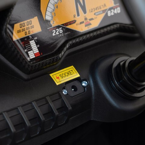 Lamborghini Aventador SV Auto z Pilotem Pojazd na akumulator Ekoskóra Panel Audio