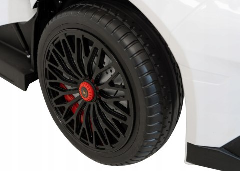 Lamborghini Aventador SV Auto z Pilotem Pojazd na akumulator Ekoskóra Panel Audio