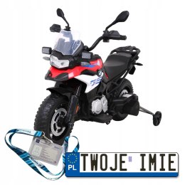 Motor BMW F850 GS na akumulator dla dzieci + Kółka pomocnicze + Audio LED + Wolny Start + EVA