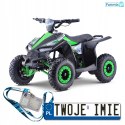 Quad HIPERFECT na akumulator 35km/h + Silnik bezszczotkowy 1000W + Koła pompowane + Regulacja siedzenia