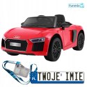 Audi R8 Spyder na akumulator Lakier + Pilot + EVA + Wolny Start + Radio MP3 + LED