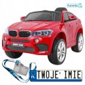 BMW X6M Elektryczne Lakierowane Pilotem EVA Wolny Start Audio LED