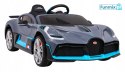 Bugatti Divo na akumulator z Pilotem Pojazd dla dzieci EVA Wolny Start LED MP3