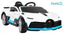 Bugatti Divo na akumulator z Pilotem Pojazd dla dzieci EVA Wolny Start LED MP3