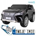 Auto Pojazd Lexus LX570 Lakierowane dla dzieci Pilot Koła EVA Radio MP3 LED