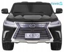 Lexus LX570 z Pilotem Lakierowany Pojazd dla dzieci na akumulator Koła EVA Radio MP3 LED