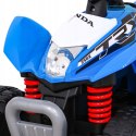 Quad Honda 250X TRX 30W Pojazd na akumulator z Klaksonem LED Ekoskóra