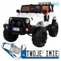 Terenówka Jeep All Terrain 2x45W z Pilotem Auto na akumulator Światła Dźwięki