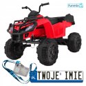 Quad XL ATV z napędem 4x4 i Bagażnikiem Wolny Start EVA Audio LED