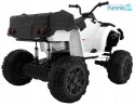 Quad XL ATV Z napędem 4x4 Pojazd na akumulator Bagażnik Wolny Start EVA LED