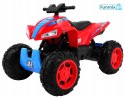 Quad Sport Run z napędem 4x4 Pojazd na akumulatorLED Radio MP3