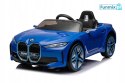 BMW i4 2x25W Autko na akumulator z Pilotem Wolny Start EVA Ekoskóra LED