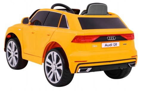 Audi Q8 Lift na akumulator dla dzieci z Pilotem EVA Wolny Start MP3 USB LED