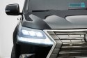 Lexus LX570 z Pilotem Lakierowany Pojazd dla dzieci na akumulator Koła EVA Radio MP3 LED