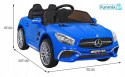 Mercedes Benz AMG SL65 S elektryczny dla dzieci Pilot Audio LED Ekoskóra EVA Wolny Start