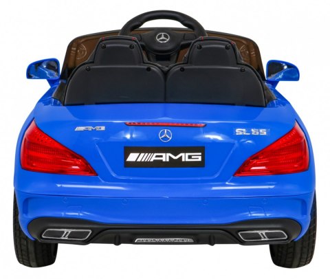 Mercedes Benz AMG SL65 S elektryczny dla dzieci Pilot Audio LED Ekoskóra EVA Wolny Start