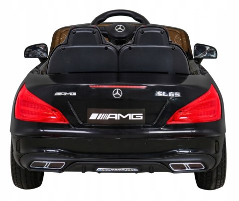 Mercedes Benz AMG SL65 S elektryczny dla dzieci Pilot Audio LED Ekoskóra EVA Wolny Start