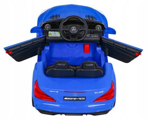 Mercedes Benz AMG SL65 S elektryczny dla dzieci Pilot Audio LED Ekoskóra EVA Wolny Start