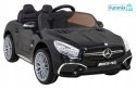 Mercedes Benz AMG SL65 S elektryczny dla dzieci Pilot Audio LED Ekoskóra EVA Wolny Start