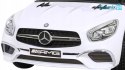 Mercedes Benz AMG SL65 S elektryczny dla dzieci Pilot Audio LED Ekoskóra EVA Wolny Start