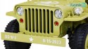Autko Wojskowe Retro dla dzieci + Napęd 4x4 + Pilot + 2 Bagażniki + Wolny Start + MP3 LED