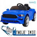 Autko GT Sport na akumulator dla dzieci + Pilot + Wolny Start + Bagażnik + MP3 LED