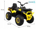 Quad ATV Desert Pojazd na akumulator wgrane melodyjki Radio LED