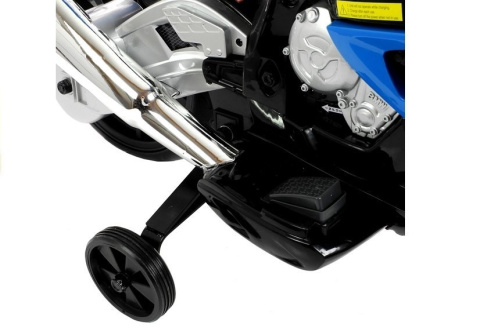 Motocykl BMW 2x45W S1000RR Motor na akumulator ekoskóra EVA LED