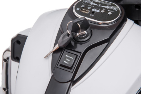 Motor Goldwing Trójkołowy Pojazd Na Akumulator ekoskóra EVA LED