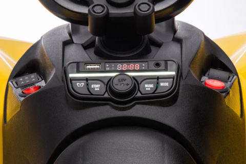 Quad CAN-AM Renegate 4x45W Pojazd Na Akumulator Radio EVA LED