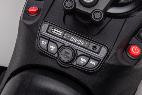 Quad CAN-AM Renegate 4x45W Pojazd Na Akumulator Radio EVA LED