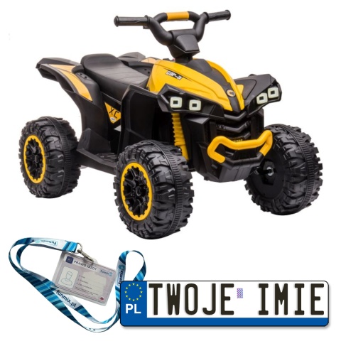 Quad HL568 2x45W Pojazd Na Akumulator dla dzieci LED MP3