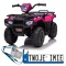 Pojazd Quad Na Akumulator JC915 2x45W MP3 LED