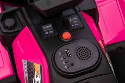 Pojazd Quad Na Akumulator JC915 2x45W MP3 LED