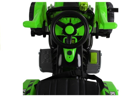 Traktor z Łyżką Koparka 2x45W Pojazd na akumulator dla dzieci