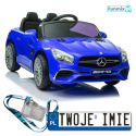 Mercedes SL65 S 2x45W Lakierowane Auto Na Akumulator ekoskóra EVA LCD