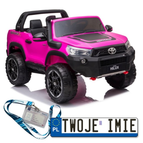 Auto Na Akumulator Toyota Hilux Ekoskóra 4x45W EVA LED