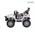 OFF Road speed 4X35W Auto na akumulator dla dzieci Ekoskóra Radio