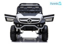 Auto na Akumulator Mercedes Unimog Ekoskóra 4x45W EVA LED